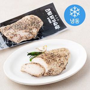 바르닭 스팀 닭가슴살 블랙페퍼 (냉동), 100g, 10개