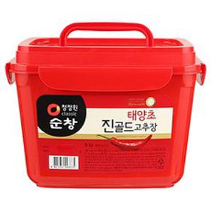 청정원순창 태양초 진골드고추장, 5kg, 1개