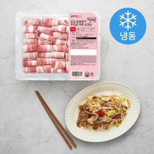 곰곰 돌돌말이 무연골 대패 삼겹살 (냉동), 1kg, 1개입