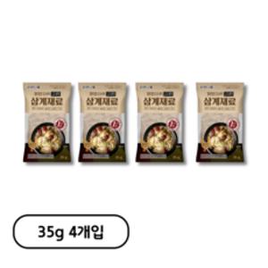 자연다움 닭 한마리 간편 삼계재료, 1개, 140g