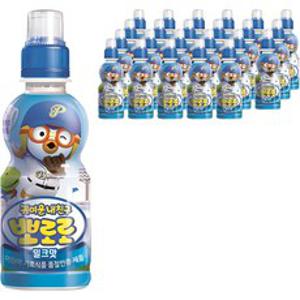 팔도 뽀로로 어린이음료 밀크맛 235 ml, 235ml, 24개