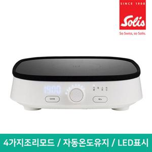 솔리스 컴팩트 1구 IH인덕션 전기렌지/전기레인지 SIC6101 식탁용/캠핑/여행용/원룸