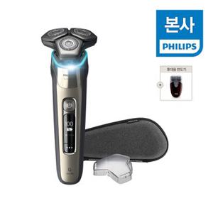 [쇼핑백+휴대용 면도기 증정]필립스 SkinIQ S9000 시리즈 전기면도기 애쉬골드 S9983/31