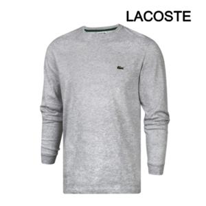 LACOSTE 남성 긴팔티셔츠 크루넥 그레이 TH3662-CCA