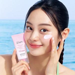 메이크프렘 유브이 디펜스 미 수딩 핑크 톤업 선크림 50ml (NE)(+밀...