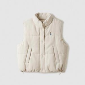 후아유 여성 Corduroy Padding Vest _K WHVWE4912F