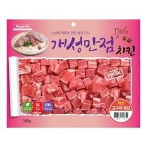 개성만점 치킨 고구마 큐브 300g (WEDAE75)