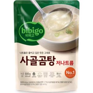 신상 CJ 비비고 저나트륨 사골곰탕 500g