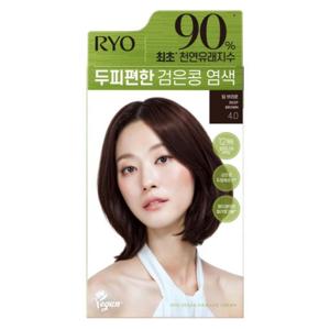 려 두피편한 검은콩 염색 4.0 딥브라운 120g