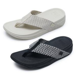 핏플랍(FITFLOP) SURFA MULTI-TONE WEBBING TOE-POST SANDALS 슬리퍼 (womens) 2종 택1