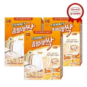 헨켈 컴배트 좀벌레싹 콤보 오렌지/옷장용 허브 x 3개