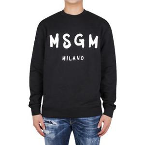 [MSGM] 24SS 밀라노 로고 맨투맨 (2000MM513 200001 99)