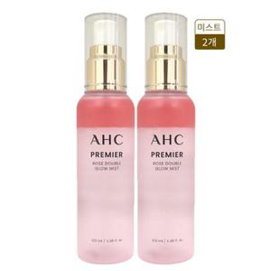 AHC 프리미어 로즈 더블 글로우 미스트 100ml 2개