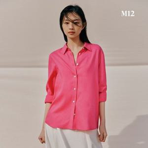 [런칭가79,900원] M12 24SS 여성 썸머 린넨 블렌디드 셔츠 3종