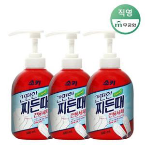 [무궁화] 소키 간편한 찌든때전용세제 500ml x 3개