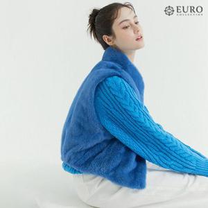 리얼 밍크 유로(EURO) 풀스킨 밍크 베스트 (24FW)