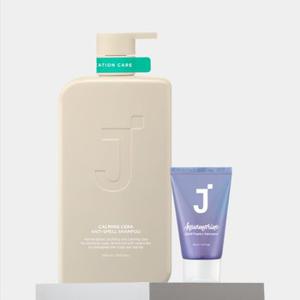 카밍세라 정수리 냄새 샴푸 1000ml (퍼플제이 워터팩 50g 1개 기획구성)