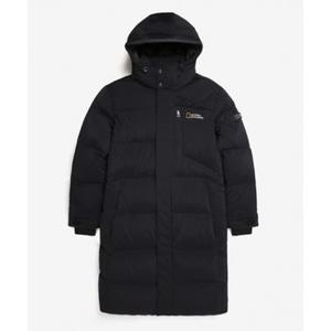 [내셔널지오그래픽] N214UDW290-399 카이만 PRO RDS GOOSE DOWN JP - BIG LOGO BLACK