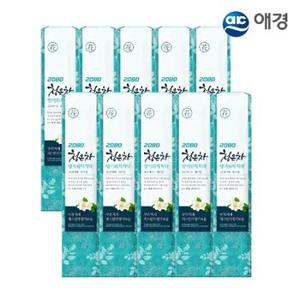 2080 청은차 향기화 차 치약 190g 5개입 X 2개