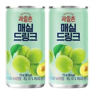 썬키스트 매실175ml x 30캔 캔음료 과즙음료 음료수 과일촌으로 리뉴얼