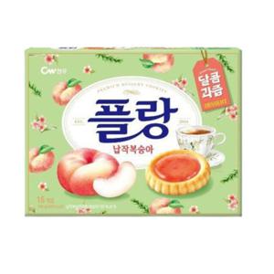 플랑 납작복숭아 타르트쿠키 160g(16개입)