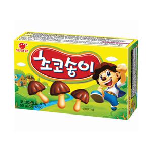 오리온 초코송이 50g 20개 초코과자 초코간식 비스킷