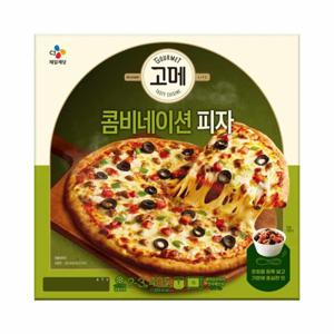 CJ 고메 클래식 콤비네이션 피자 405g 3개 냉동