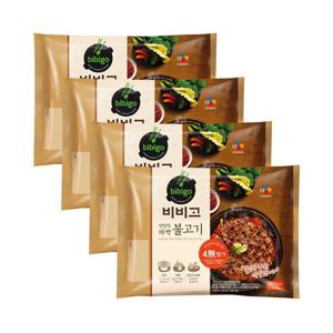 비비고 언양식바싹불고기 460g (냉동) 4개