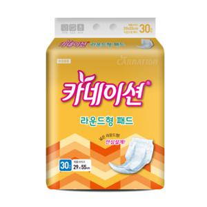 카네이션 라운드 속기저귀 일반 30 X 8 (240매) / 라운드형 일반