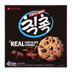 롯데 칙촉 오리지널 180g (2개구매시 1000원 할인x넉넉한 유통기한)