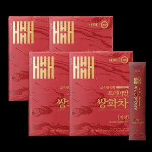 헤밀레 프리미엄 저당 쌍화차 4박스(120포)