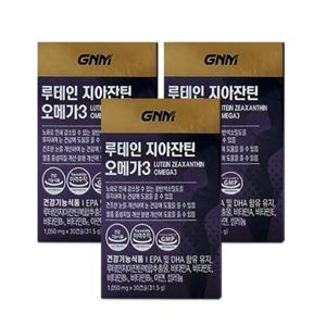 자연의품격 루테인 지아잔틴 오메가3 1050mg x 30캡슐 x 3박스