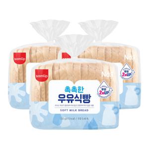 오티삼립촉촉한 우유 식빵 330g 3봉