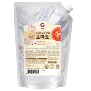 청정원 토마토 스파게티소스 2kg