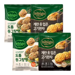 비비고 도톰동그랑땡 560g x2 + 계란옷 입은 고기완자 480g x2