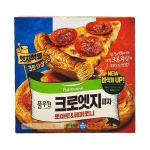 풀무원 크로엣지피자 토마토 페퍼로니 350g