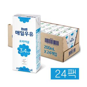 매일 멸균우유 오리지널 200ml 24팩