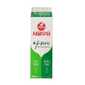 서울우유 나100% 1000ml 유치원 관공서 납품  1개