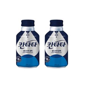 칸타타 콜드브루블랙 275ml x 24캔 캔커피 커피음료