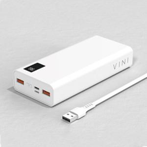 대용량 고속충전 보조배터리 20000mah 잔량표시 20W C타입 VINI-20000