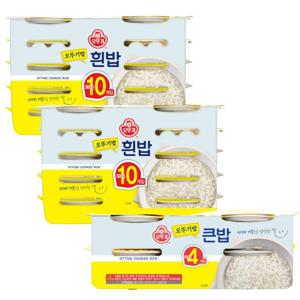 오뚜기 맛있는 밥 20입(210g20개입) +큰밥 4입 기획