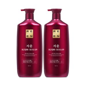 리엔 자윤 모근강화 중건성 샴푸 950ml 2개