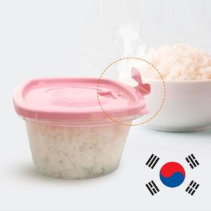 냉동밥 보관용기 국내산 전자렌지용 밀폐용기 냉장보관 반찬통 350ml  10개