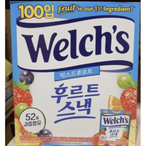 웰치스 후르트 젤리 2.50KG 대용량 젤리 (100봉)