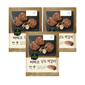 비비고 남도떡갈비 450g (냉동) 3개