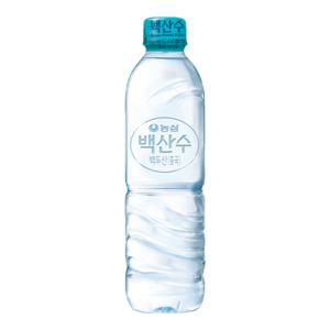 농심 백두산 백산수 무라벨 500ml x 60개