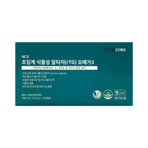 뉴트리코어 NCS 초임계 식물성 알티지 오메가3 1126mg x 150캡슐 /An