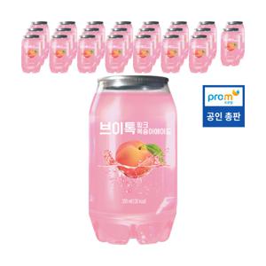 브이톡 핑크복숭아에이드 350ml 24캔