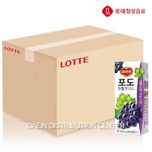 델몬트 포도드링크 190mlX32팩(1box) 음료수 과일쥬스