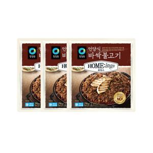 청정원 호밍스 언양식 바싹불고기 270g x 3개